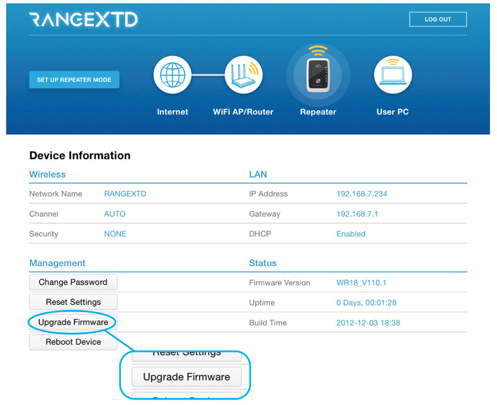 RangeXTD-Firmware